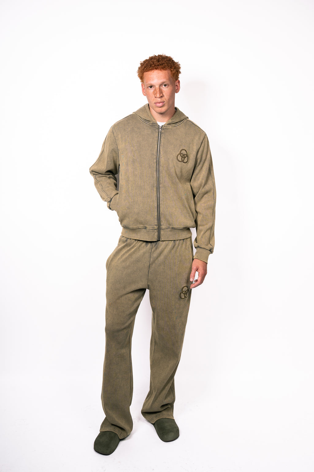 KULT3 SUIT WASHED OLIVE
